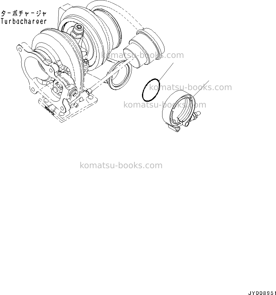 Komatsu saa4d107e-1aa s/n 26513014-up for d39ex-22/d39px-22 Parts catalog cover Page 10