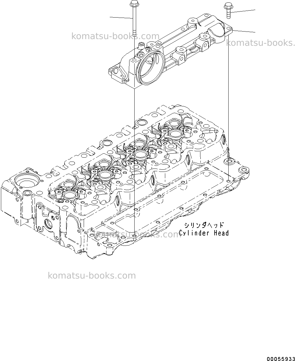 Komatsu saa4d107e-1aa s/n 26513014-up for d39ex-22/d39px-22 Parts catalog cover Page 5