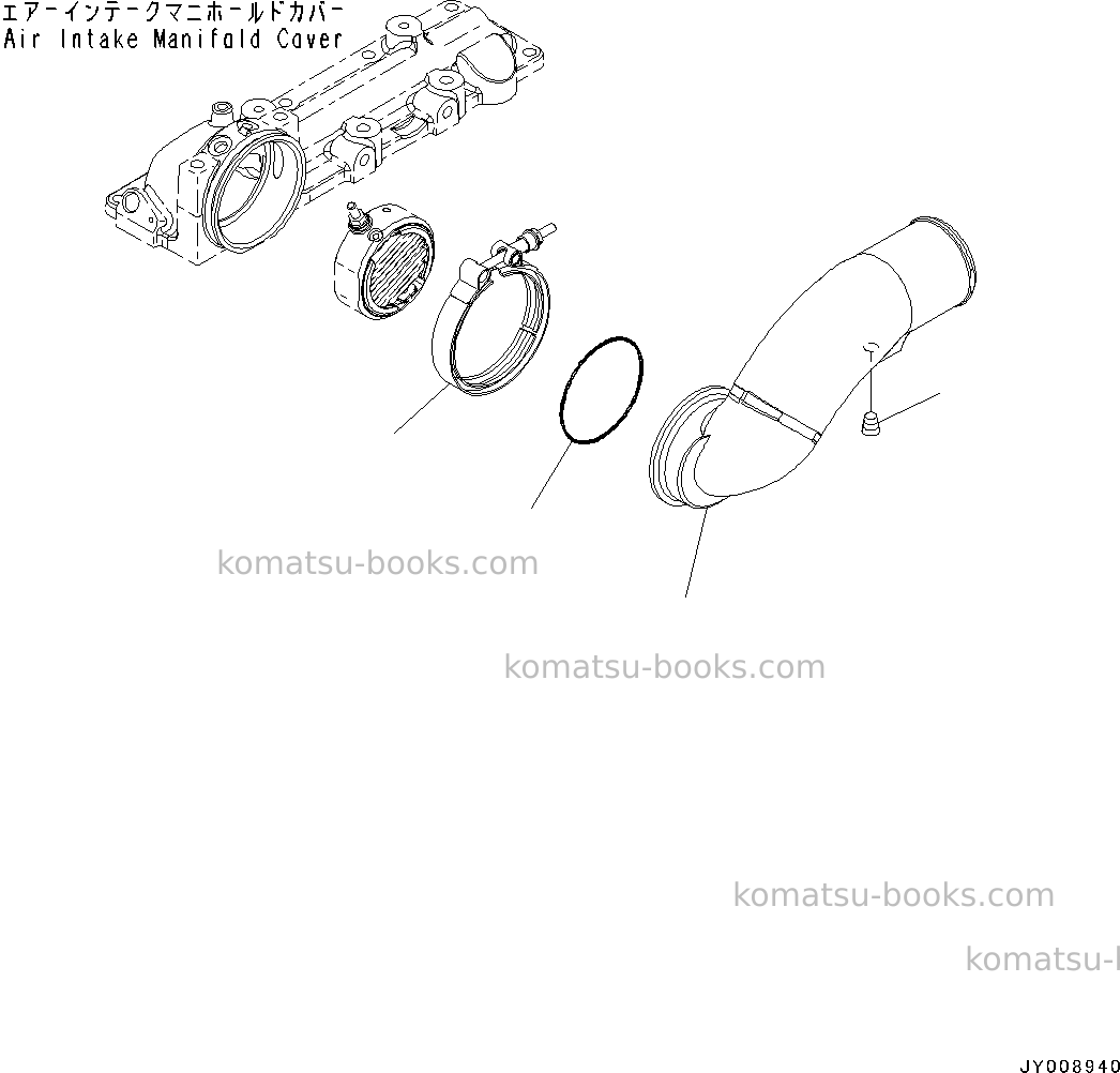 Komatsu saa4d107e-1aa s/n 26513014-up for d39ex-22/d39px-22 Parts catalog cover Page 6