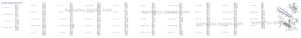 Komatsu 4D88E-6 S/N 14803-UP (For PC40MR-3/PC55MR-3) Parts catalog cover Page 4 Komatsu 4D88E-6 S/N 14803-UP (For PC40MR-3/PC55MR-3) Parts catalog cover Page 4