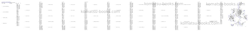Komatsu WA30-6 S/N 90001-UP Parts catalog cover Page 3 Komatsu WA30-6 S/N 90001-UP Parts catalog cover Page 3