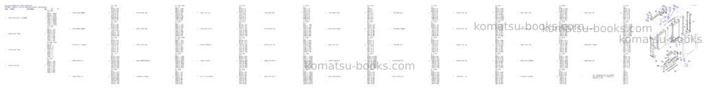Komatsu PC450LC-8 S/N 70001-UP Parts catalog cover Page 7