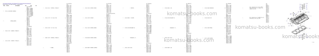 Komatsu SAA4D107E-1 S/N 26508146-UP (For WA200-6/WA200-6Y) Parts catalog cover Page 2 Komatsu SAA4D107E-1 S/N 26508146-UP (For WA200-6/WA200-6Y) Parts catalog cover Page 2