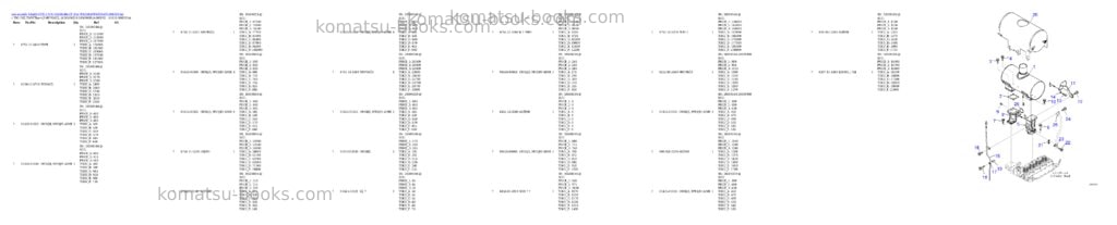 Komatsu SAA4D107E-1 S/N 26508146-UP (For WA200-6/WA200-6Y) Parts catalog cover Page 7 Komatsu SAA4D107E-1 S/N 26508146-UP (For WA200-6/WA200-6Y) Parts catalog cover Page 7
