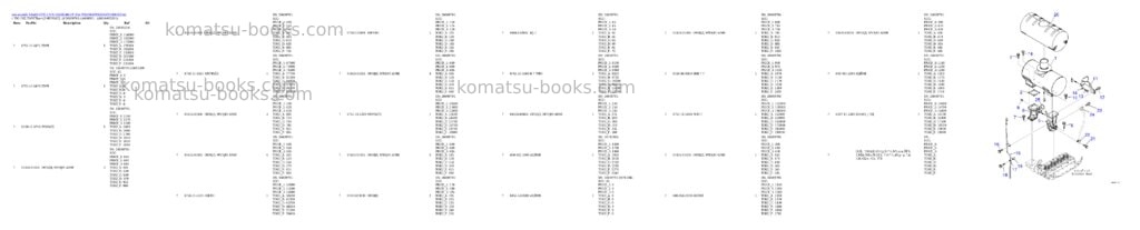 Komatsu SAA4D107E-1 S/N 26508146-UP (For WA200-6/WA200-6Y) Parts catalog cover Page 9 Komatsu SAA4D107E-1 S/N 26508146-UP (For WA200-6/WA200-6Y) Parts catalog cover Page 9