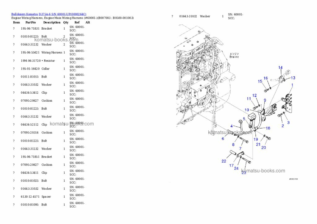 Komatsu d375a-6 配件目录 封面 页 8