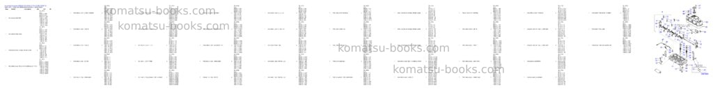 Komatsu 3D82AE-6 S/N 04634-UP (For CD20R-2) Parts catalog cover Page 4