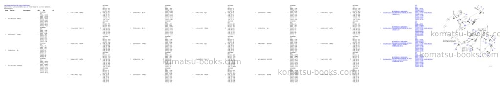 Komatsu WA380-6 S/N 65949-UP Parts catalog cover Page 3 Komatsu WA380-6 S/N 65949-UP Parts catalog cover Page 3