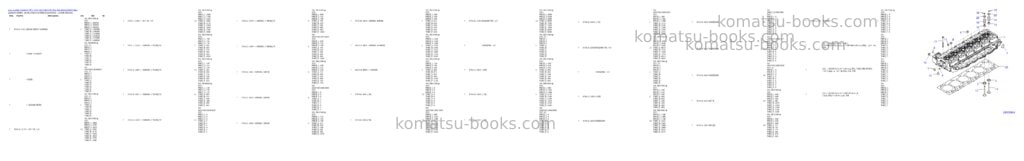 Komatsu SAA6D107E-1 S/N 26537463-UP (For WA380-6) Parts catalog cover