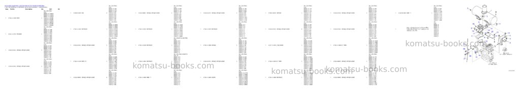 Komatsu SAA6D107E-1 S/N 26537463-UP (For WA380-6) Parts catalog cover Page 6