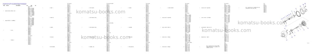 Komatsu SAA12V140E-3 S/N 501918-UP (For PC2000-8) Parts catalog cover Page 8 Komatsu SAA12V140E-3 S/N 501918-UP (For PC2000-8) Parts catalog cover Page 8