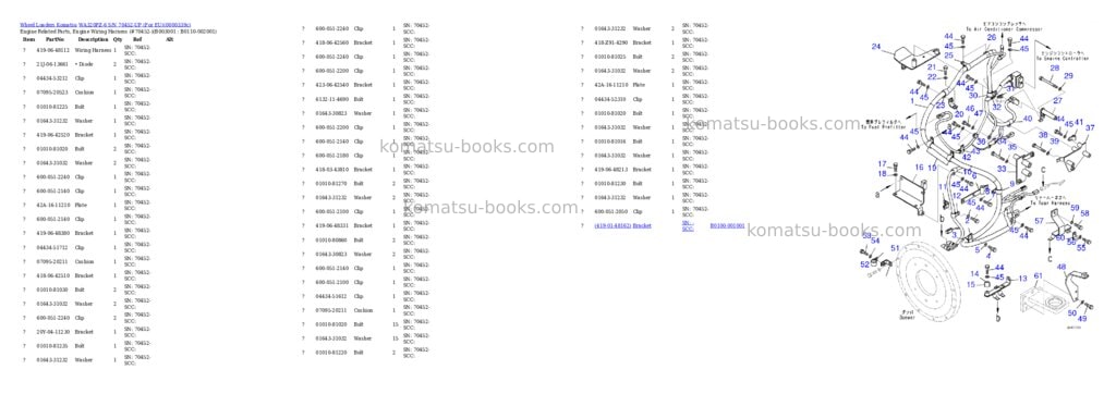 Komatsu WA320PZ-6 S/N 70452-UP (For EU) Parts catalog cover Page 5
