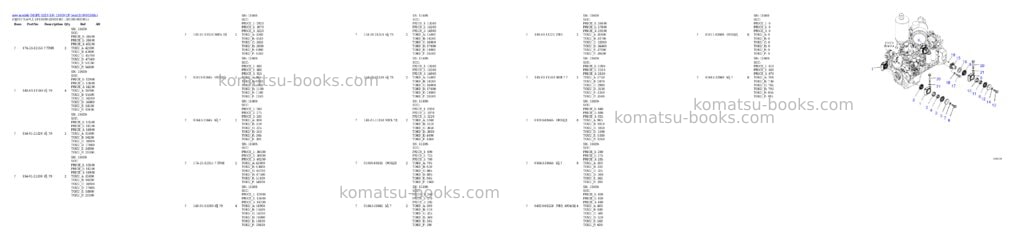 Komatsu D85PX-15E0 S/N 11609-UP (ecot3) Parts catalog cover Komatsu D85PX-15E0 S/N 11609-UP (ecot3) Parts catalog cover