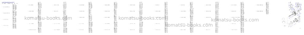 Komatsu D85PX-15E0 S/N 11609-UP (ecot3) Parts catalog cover Page 4 Komatsu D85PX-15E0 S/N 11609-UP (ecot3) Parts catalog cover Page 4