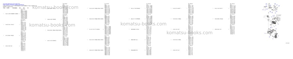 Komatsu SAA6D125E-5 S/N 567144-UP (For D85EX-15/D85EX-15E0/D85PX-15/D85PX-15E0) Parts catalog cover Page 10 Komatsu SAA6D125E-5 S/N 567144-UP (For D85EX-15/D85EX-15E0/D85PX-15/D85PX-15E0) Parts catalog cover Page 10