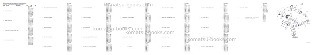Komatsu SAA6D140E-5 S/N 535838-UP (For WA500-6) Parts catalog cover Page 8