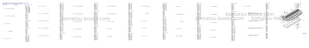Komatsu SAA6D107E-1 S/N 26547615-UP (For PC228US-8/PC228USLC-8) Parts catalog cover