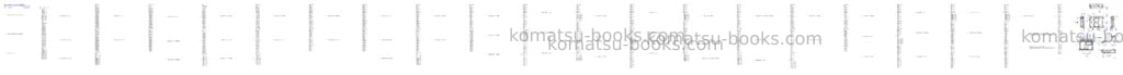 Komatsu HD325-7 S/N 7590-UP Parts catalog cover Page 8