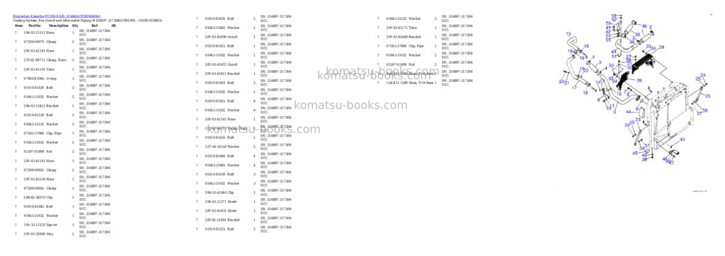Komatsu pc200-8 s/n 315646-up Parts catalog cover Page 9 Komatsu pc200-8 s/n 315646-up Parts catalog cover Page 9