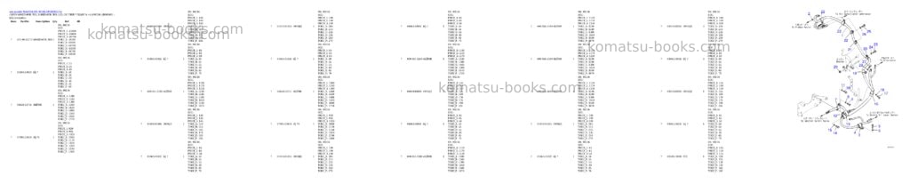 Komatsu WA470-6 S/N 90216-UP Parts catalog cover Page 2