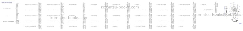 Komatsu SAA6D125E-5 S/N 567555-UP (For WA470-6) Parts catalog cover