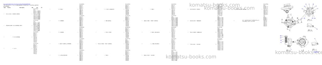 Komatsu SAA6D125E-5 S/N 567555-UP (For WA470-6) Parts catalog cover Page 9