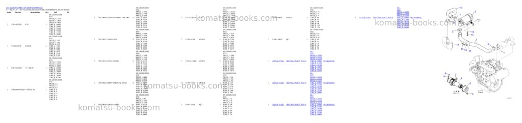 Komatsu PC27MR-3 S/N 20509-UP Parts catalog cover Page 2 Komatsu PC27MR-3 S/N 20509-UP Parts catalog cover Page 2
