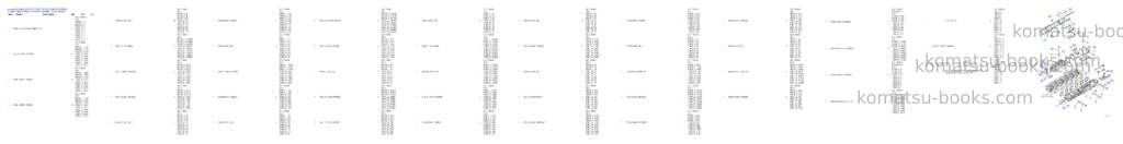 Komatsu SAA6D140E-6 S/N 730001-UP (For HM400-3) Parts catalog cover Page 6