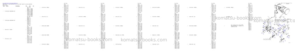 Komatsu WA470-7 S/N 10001-UP Parts catalog cover Page 3