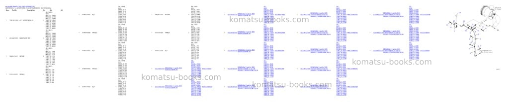 Komatsu WA470-7 S/N 10001-UP Parts catalog cover Page 7