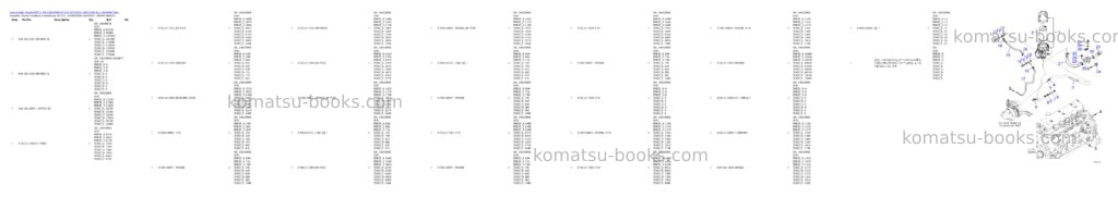 Komatsu SAA6D107E-2 S/N 26603998-UP (For PC228US-10/PC228USLC-10) Parts catalog cover Page 4