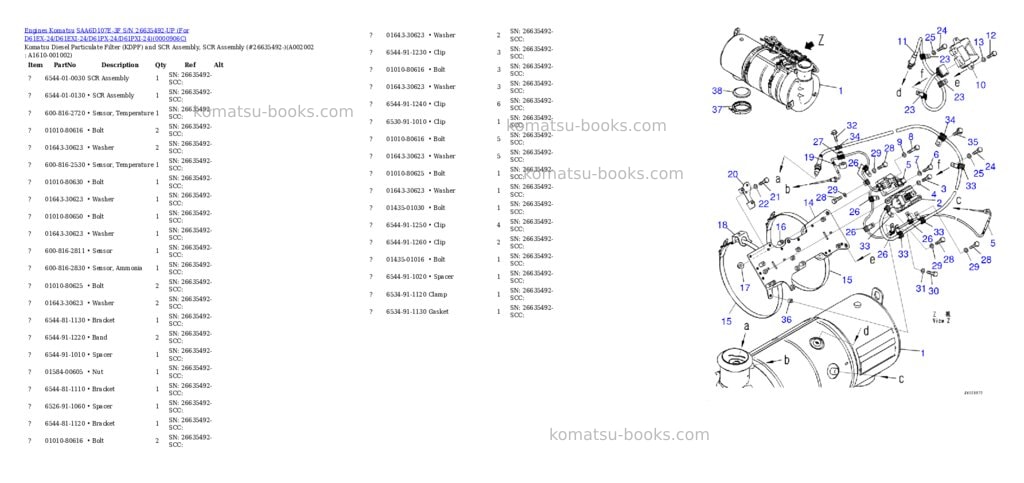 Komatsu saa6d107e-3f s/n 26635492-up for d61ex-24/d61exi-24/d61px-24/d61pxi-24 Parts catalog cover Page 2 Komatsu saa6d107e-3f s/n 26635492-up for d61ex-24/d61exi-24/d61px-24/d61pxi-24 Parts catalog cover Page 2