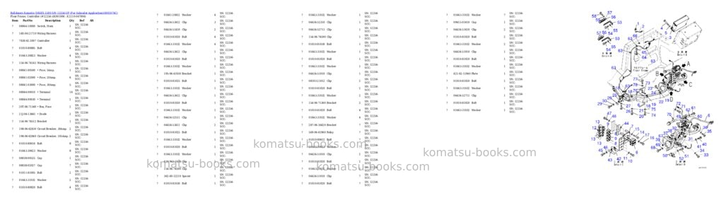 Komatsu d85ex-15e0 s/n 12256-up for subsoiler application Parts catalog cover Page 2