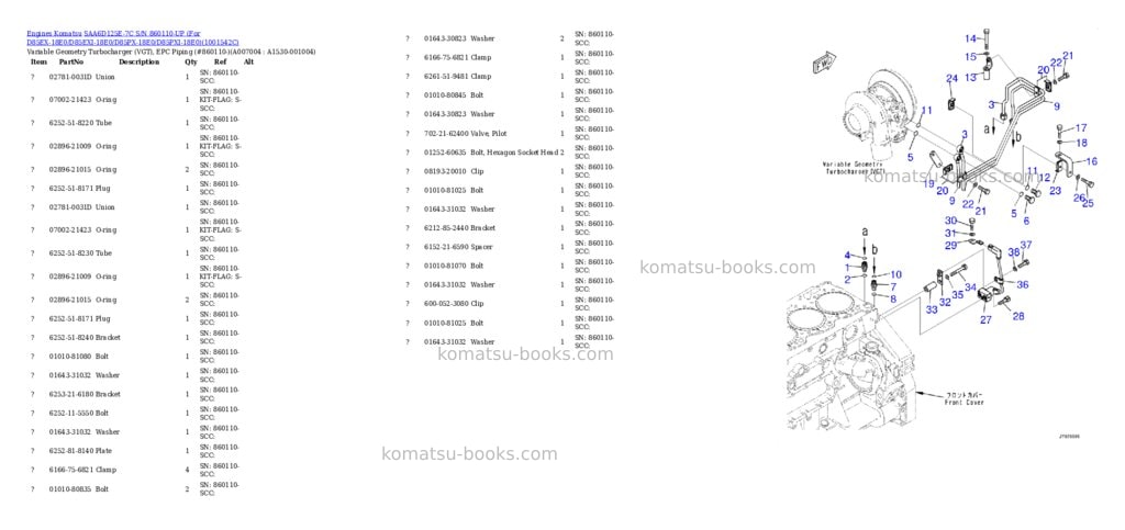Komatsu saa6d125e-7c s/n 860110-up for d85ex-18e0/d85exi-18e0/d85px-18e0/d85pxi-18e0 Parts catalog cover Page 10 Komatsu saa6d125e-7c s/n 860110-up for d85ex-18e0/d85exi-18e0/d85px-18e0/d85pxi-18e0 Parts catalog cover Page 10