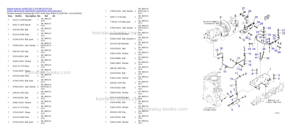 Komatsu saa6d125e-7c s/n 860110-up for d85ex-18e0/d85exi-18e0/d85px-18e0/d85pxi-18e0 Parts catalog cover Page 9 Komatsu saa6d125e-7c s/n 860110-up for d85ex-18e0/d85exi-18e0/d85px-18e0/d85pxi-18e0 Parts catalog cover Page 9