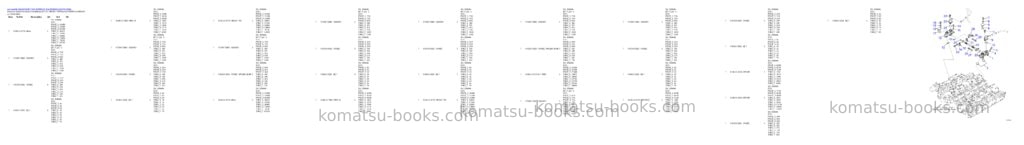 Komatsu SAA12V140E-7 S/N 900006-UP (For PC2000-11R) Parts catalog cover Page 5 Komatsu SAA12V140E-7 S/N 900006-UP (For PC2000-11R) Parts catalog cover Page 5