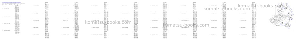 Komatsu SAA12V140E-7 S/N 900006-UP (For PC2000-11R) Parts catalog cover Page 6 Komatsu SAA12V140E-7 S/N 900006-UP (For PC2000-11R) Parts catalog cover Page 6