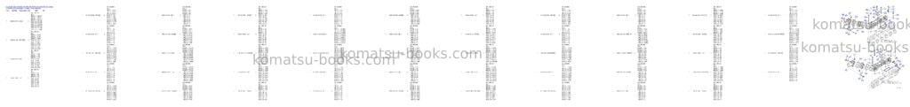 Komatsu SAA12V140E-7 S/N 900006-UP (For PC2000-11R) Parts catalog cover Page 9 Komatsu SAA12V140E-7 S/N 900006-UP (For PC2000-11R) Parts catalog cover Page 9