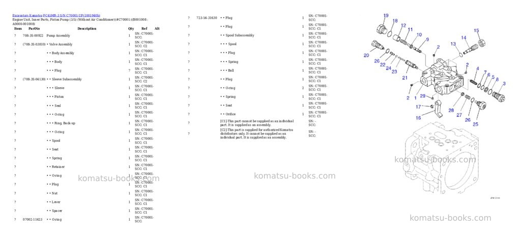 Komatsu PC45MR-3 S/N C70001-UP Parts catalog cover Page 7 Komatsu PC45MR-3 S/N C70001-UP Parts catalog cover Page 7