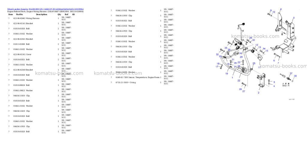 Komatsu WA380-8E0 S/N 15648-UP (E0 пїЅЩєпїЅпїЅпїЅпїЅ) Parts catalog cover Page 4