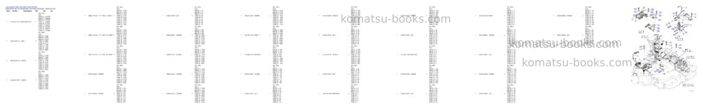 Komatsu PC30E-6 S/N 5001-5199 Parts catalog cover Page 7