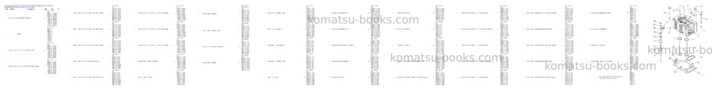 Komatsu SAA6D170E-7 S/N 712259-UP (For HD465-10E1/HD605-10E1/) Parts catalog cover Komatsu SAA6D170E-7 S/N 712259-UP (For HD465-10E1/HD605-10E1/) Parts catalog cover