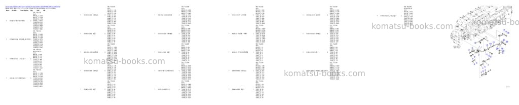 Komatsu SAA6D170E-7 S/N 712259-UP (For HD465-10E1/HD605-10E1/) Parts catalog cover Page 8 Komatsu SAA6D170E-7 S/N 712259-UP (For HD465-10E1/HD605-10E1/) Parts catalog cover Page 8
