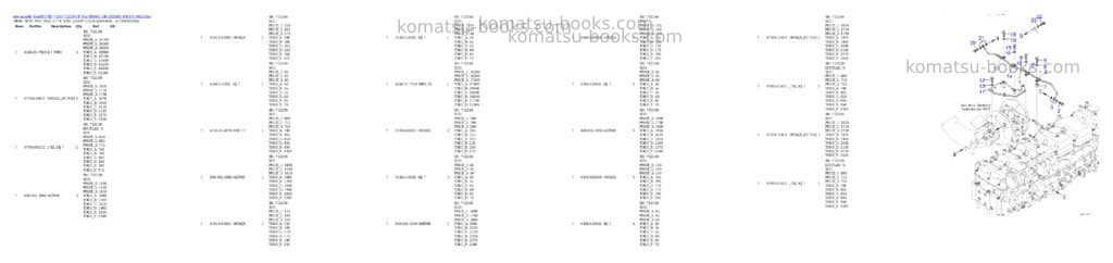 Komatsu SAA6D170E-7 S/N 712259-UP (For HD465-10E1/HD605-10E1/) Parts catalog cover Page 9 Komatsu SAA6D170E-7 S/N 712259-UP (For HD465-10E1/HD605-10E1/) Parts catalog cover Page 9