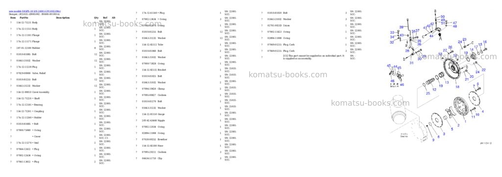 Komatsu D85PX-18 S/N 26001-UP Parts catalog cover Page 9 Komatsu D85PX-18 S/N 26001-UP Parts catalog cover Page 9