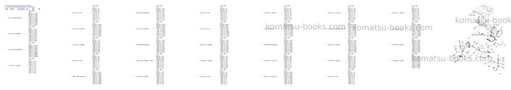 Komatsu D85EX-18 S/N 26001-UP Parts catalog cover Page 2