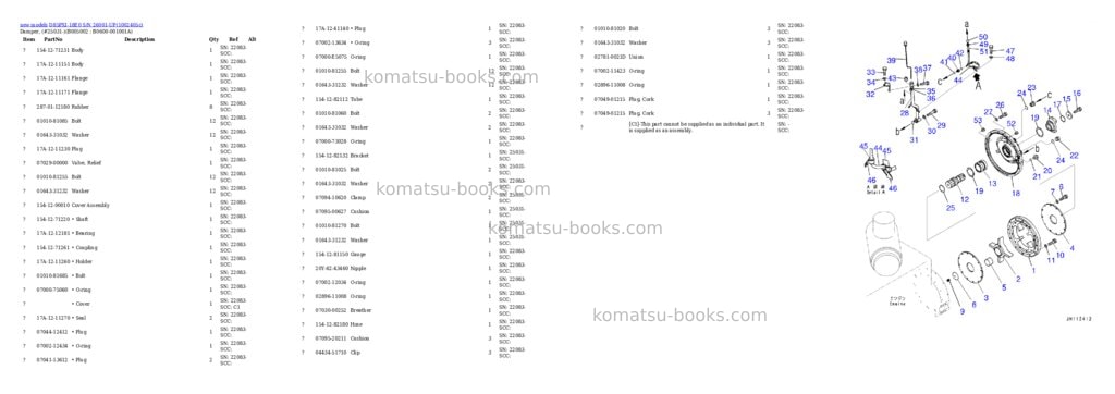 Komatsu D85PXI-18E0 S/N 26001-UP Parts catalog cover Page 9 Komatsu D85PXI-18E0 S/N 26001-UP Parts catalog cover Page 9