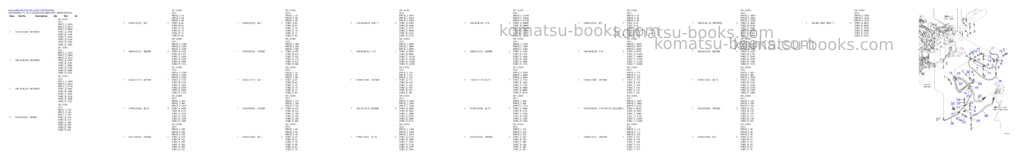 Komatsu HD325-8 S/N 51001-UP Parts catalog cover Page 3 Komatsu HD325-8 S/N 51001-UP Parts catalog cover Page 3