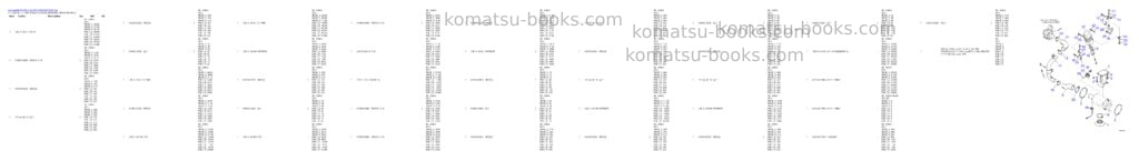 Komatsu PC170LC-11 S/N 37001-UP Parts catalog cover Page 4 Komatsu PC170LC-11 S/N 37001-UP Parts catalog cover Page 4