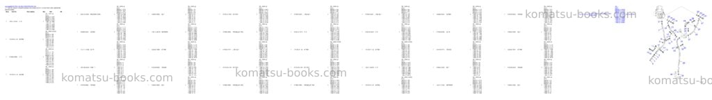 Komatsu PC170LC-11 S/N 37001-UP Parts catalog cover Page 6 Komatsu PC170LC-11 S/N 37001-UP Parts catalog cover Page 6
